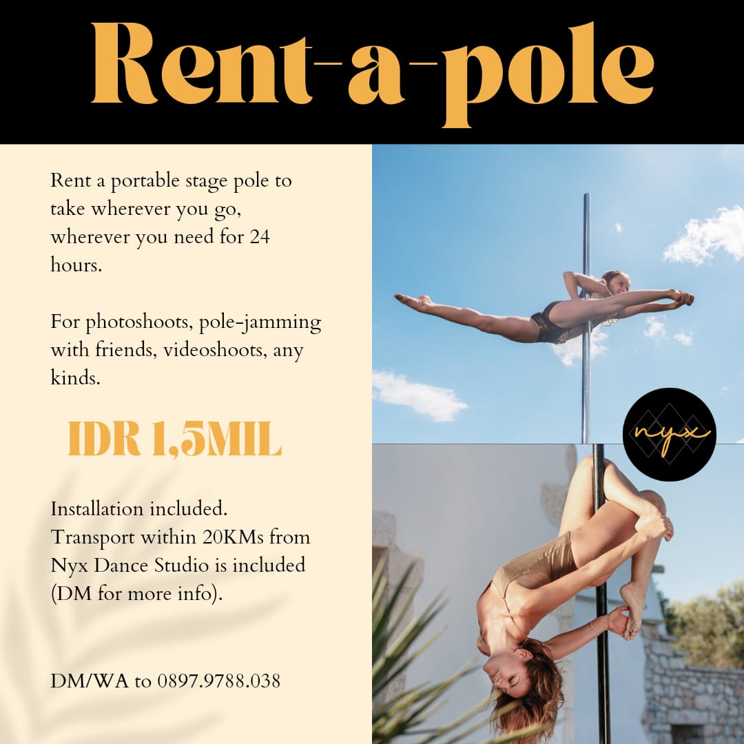 Rent a Portable Pole Dance Stage with Nyx!