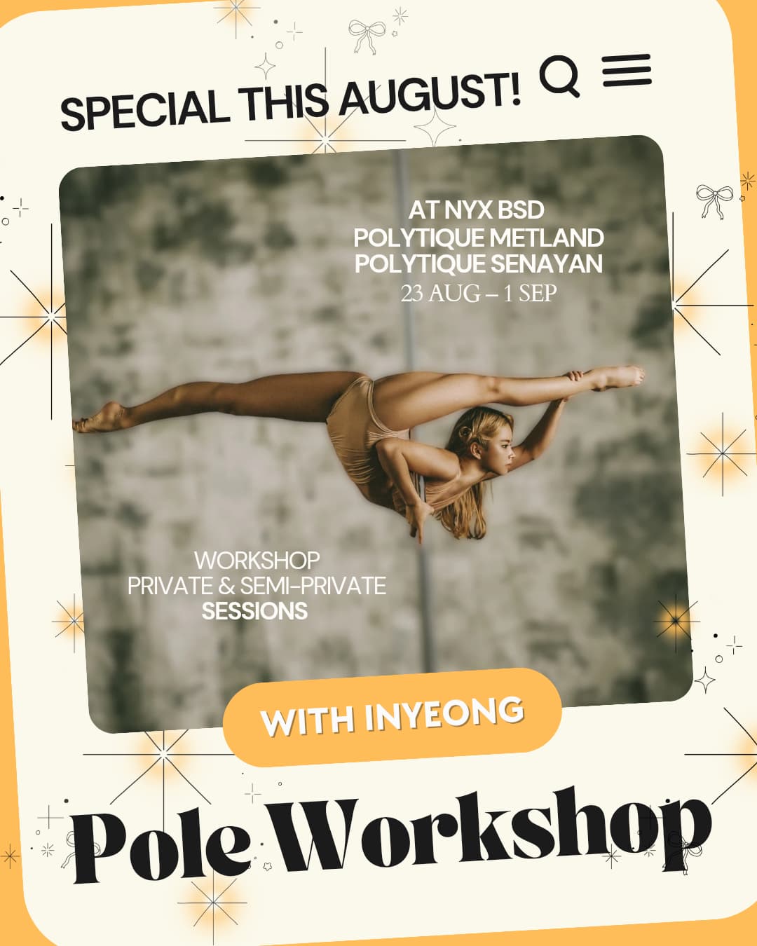 Inyeong Is Coming to Nyx & Polytique!